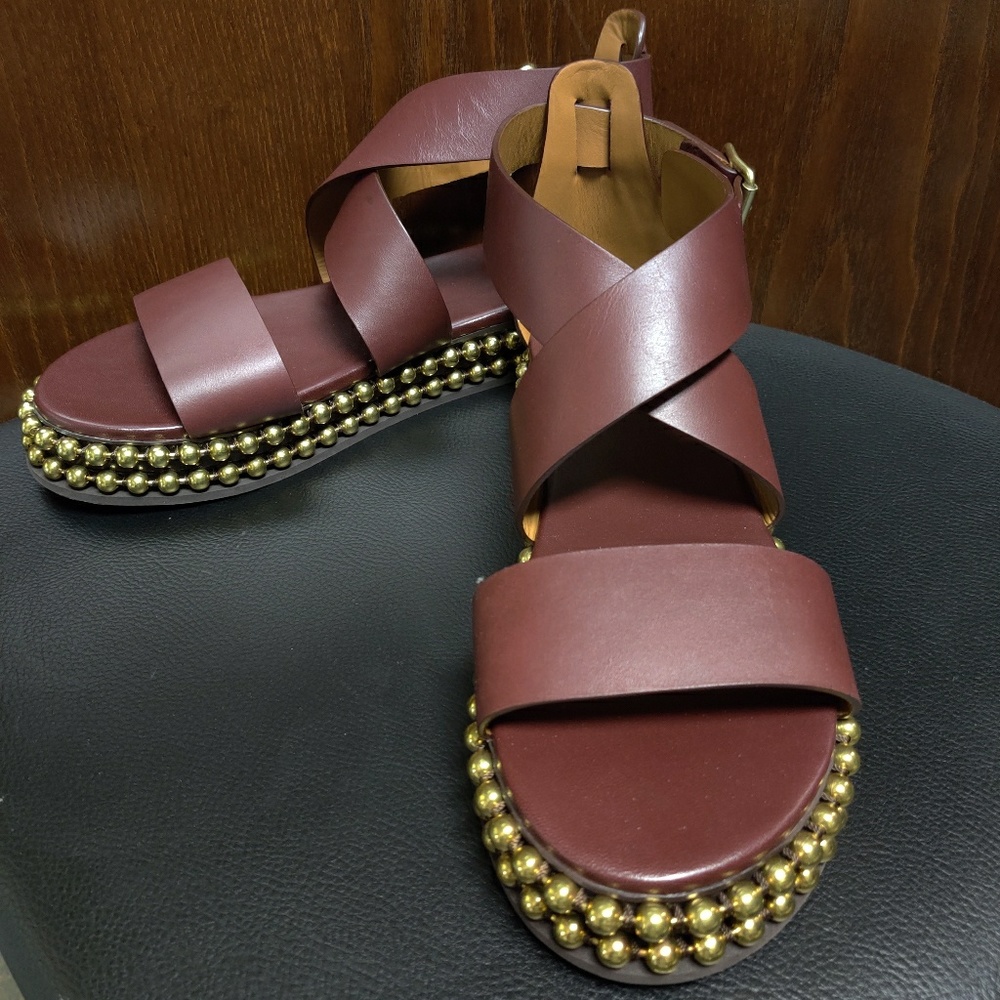 SOLD -Chloe Sawyer Strappy Studded Sandal